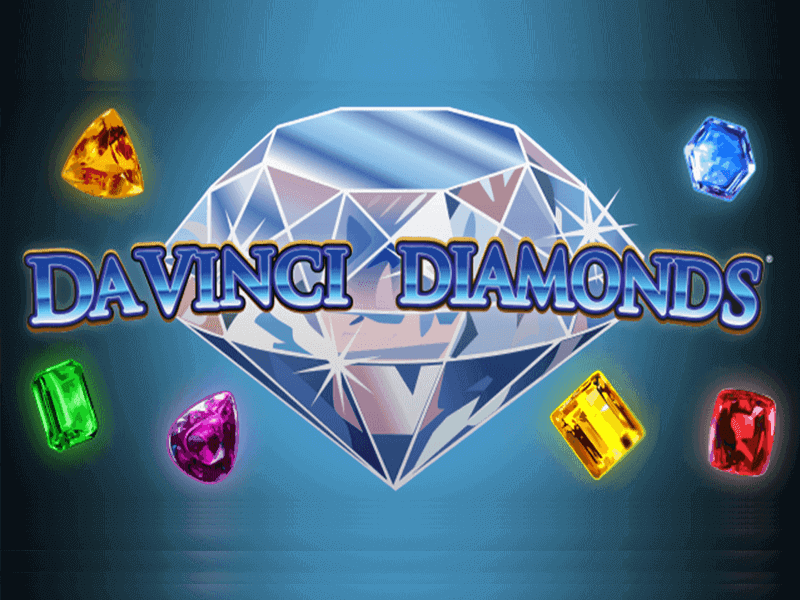 Da Vinci Diamonds Slot Logo