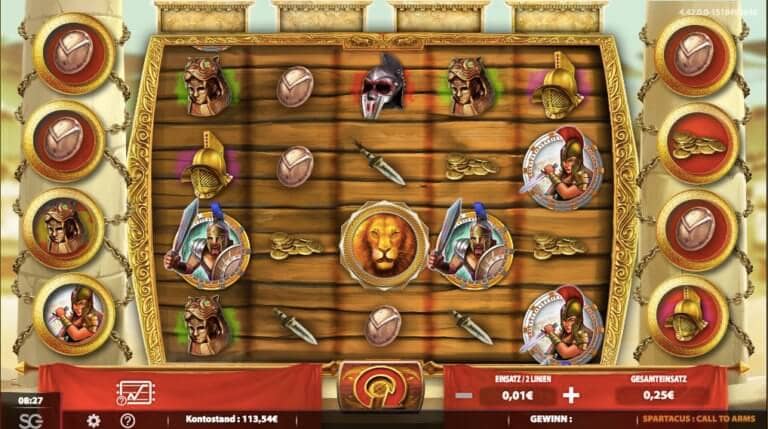 Spartacus Call To Arms Slot